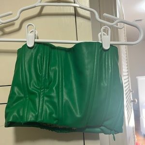 Zara Leather Corset